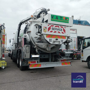Transport Maritime de Camion de Vidange