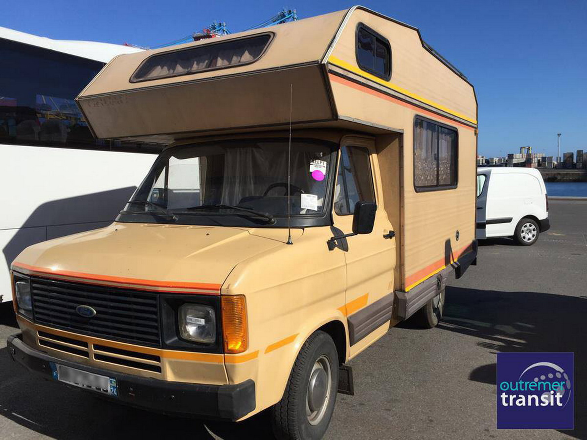 Transport de camping car en Roro vers la Réunion avec Outremer Transit