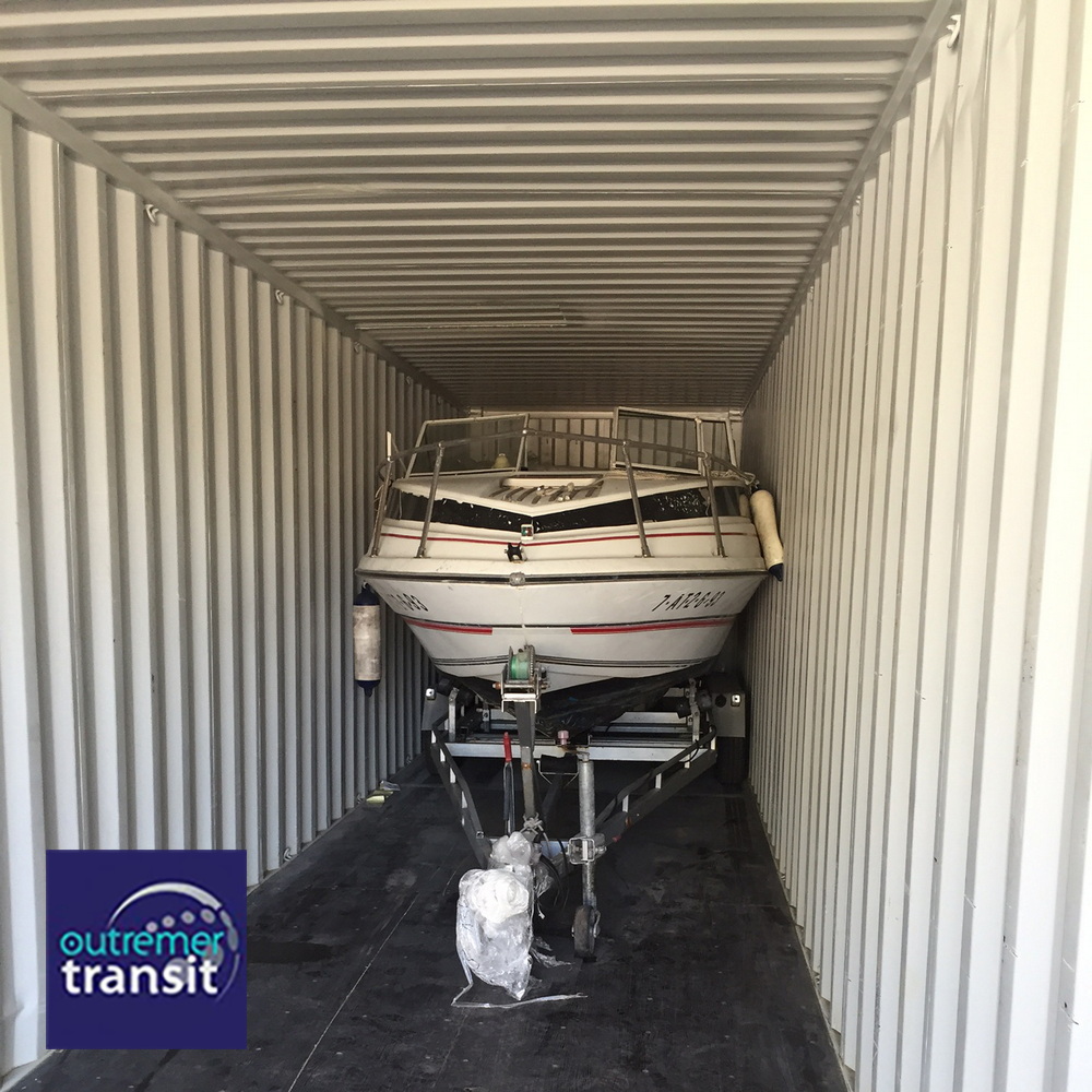 Transport de Bateau France-Reunion en conteneur de groupage
