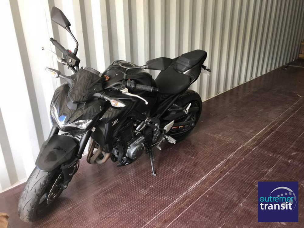 Transport de Motos à la Réunion en container