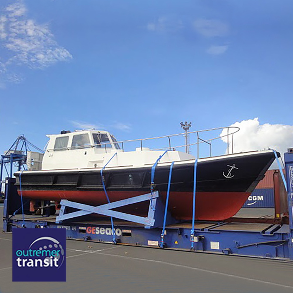 Transport de Bateau Réunion avec Outremer Transit