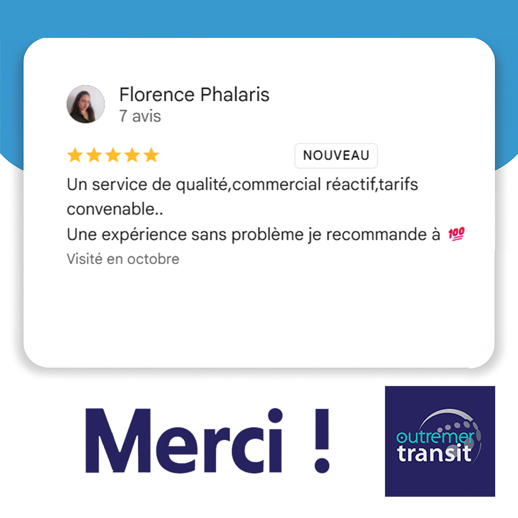 Avis Outremer Transit Florence P