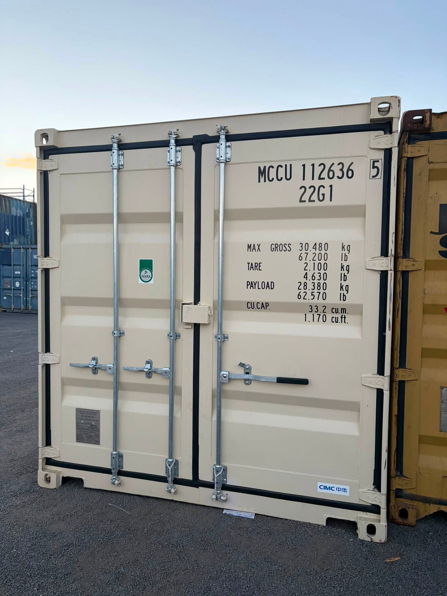 Conteneur occasion a vendre chez Outremer Transit à La Réunion